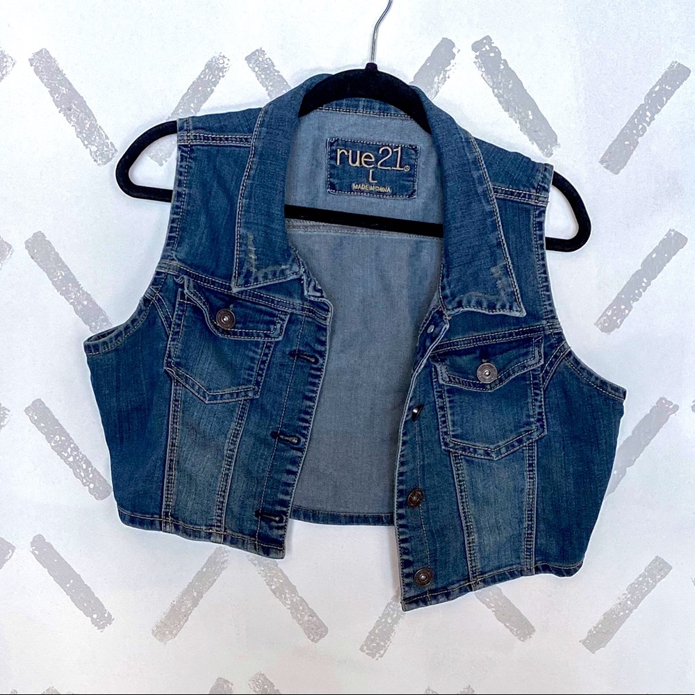 Rue 21 Denim Vest